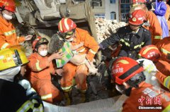 浙江温州楼房倒塌致22人身亡 现场搜救基本结束