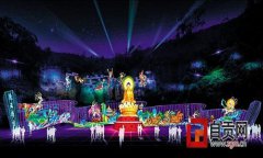 首届四川荣县佛文化灯会下月16日亮灯