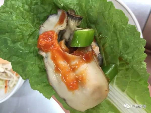 韩国庆南特产之美味牡蛎