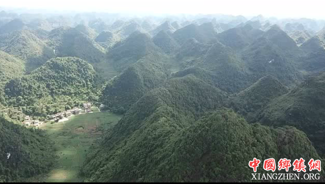 航拍：广西山区农村，真漂亮
