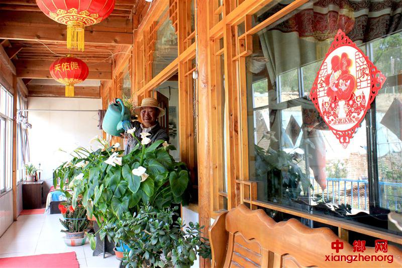 <b>青海乐都：村里大公园 庭院小花园</b>