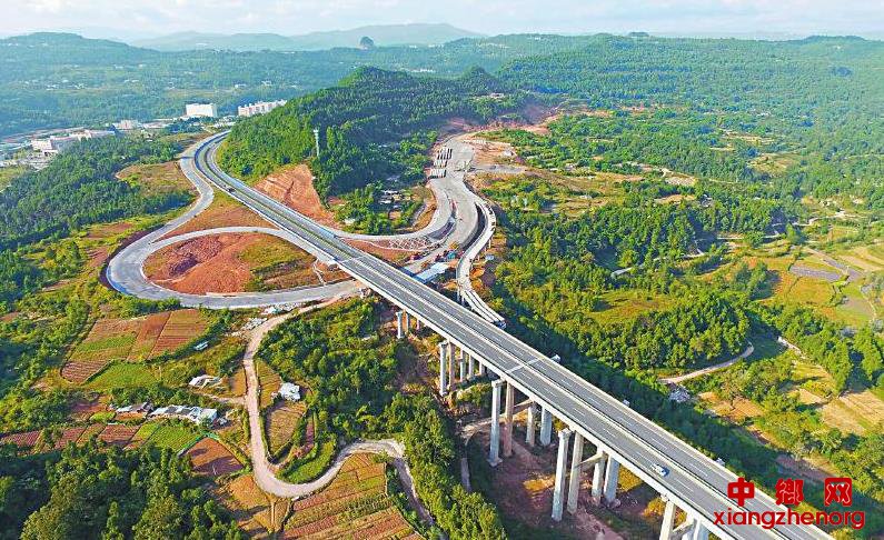 <b>建设中的巴广渝兴文互通项目</b>