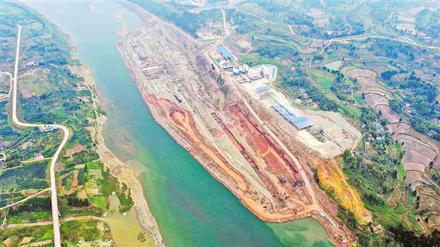 <b>嘉陵江利泽航运枢纽建设有序推进</b>
