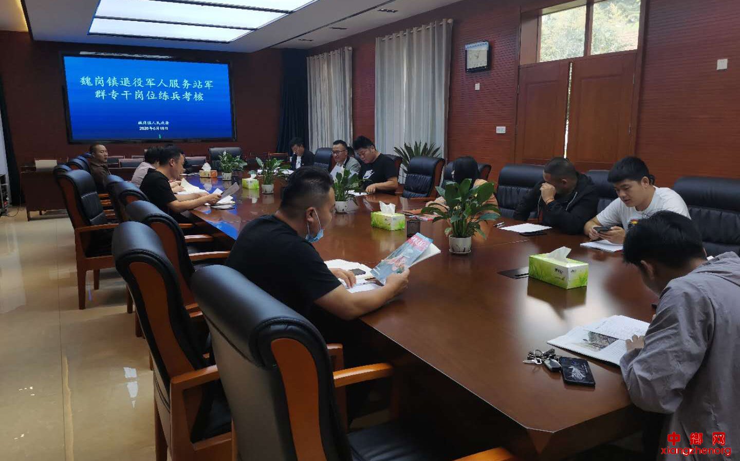 <b>安徽亳州&#8226;魏岗镇退役军人工作者岗位大练兵，练就一身好本领</b>