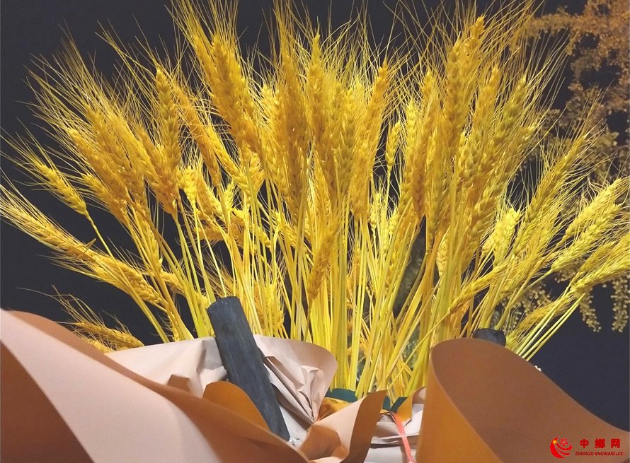 <b>山东郯城：大麦花篮寓意好颜值高更好卖</b>