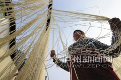 <b>泸州:打古手功苕粉“炼”成记 千年技艺带村民走上致富路</b>