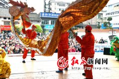 <b>叙永县：市级非遗鱼凫彩龙闹元宵</b>