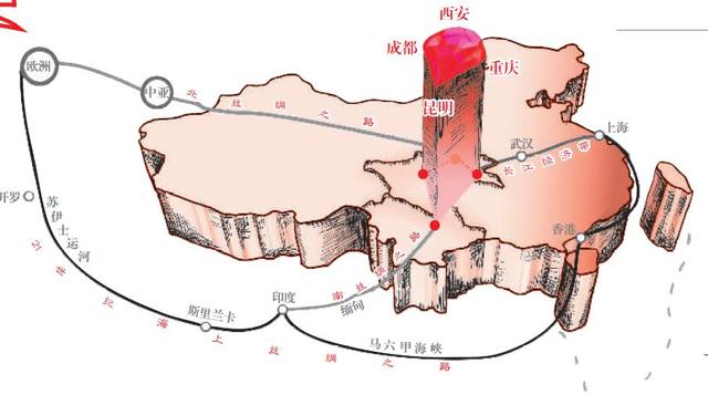 成都首提构建成渝西昆菱形经济圈 形成中国新增长极