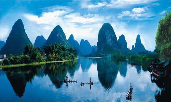 桂林是外国游客们到中国旅游最向往的4个地方之一。