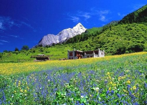 由于具有秀美的南欧风光，四姑娘山也被誉为“中国的阿尔卑斯山”。