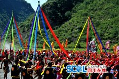<b>北川打造实景演出《大禹羌山情》今日首演</b>