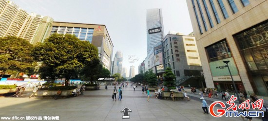 重庆推出全国首份“实景地图”