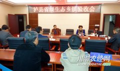 <b>泸县潮河等三镇获省级生态乡镇验收</b>