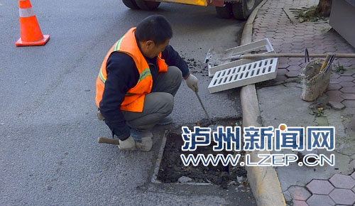 疏通易积水路段排水系统