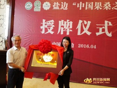 <b>四川：盐边县荣膺“中国果桑之乡”称号</b>