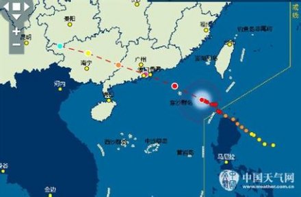 红色预警：台风妮妲来袭 福建广东等沿海将现风暴潮