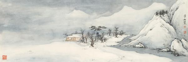 “溪山清远：潘二如山水画展”在香港中文大学开幕
