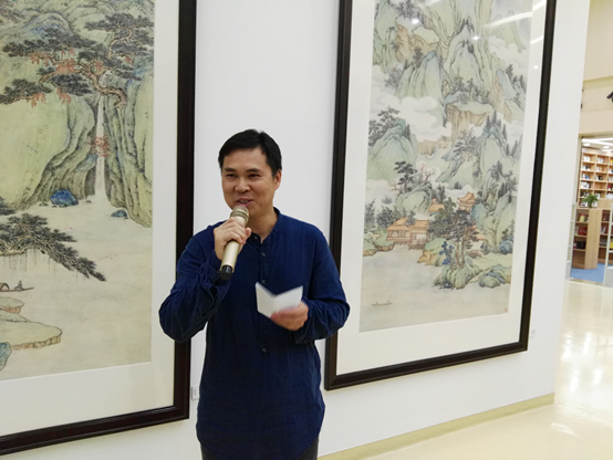 “溪山清远：潘二如山水画展”在香港中文大学开幕