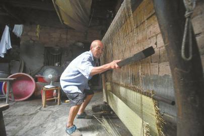 最后的“蒲席” 千年蒲江草席编作面临失传