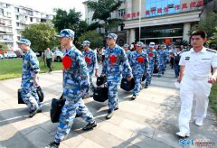 <b>泸州龙马潭区：154名新兵开启军旅生涯</b>