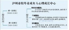 四川泸州：未成年人有心理问题 可免费面询电询
