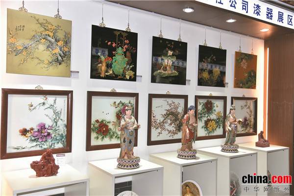 代县推光漆器带着雁门风情走俏市场