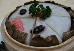 浙江衢州龙游发糕：洁白如玉 鲜香扑鼻