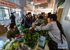 浙江省临安：山货聚会迎新年