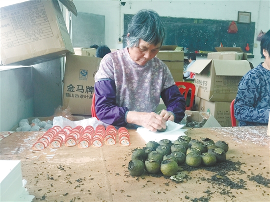 柑普茶这两年成为茶叶市场的新宠。
