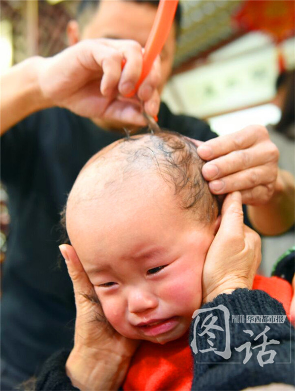 二月二龙抬头剃胎发 被宝宝们的表情包萌翻