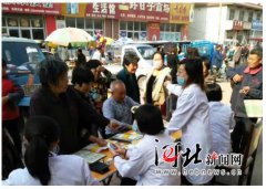 河北沧州河间20个乡镇卫生院开展义诊咨询活动（图）