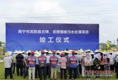 广西：“十三五”首期13个乡镇污水处理设施项目提前竣工投产