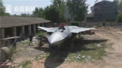 <b>广东：农村小伙造出歼20模型 20米开外看不出真假</b>