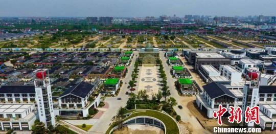 探访江苏如皋特色田园乡村：处处是风景 花木富村民