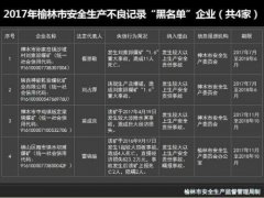 <b>陕西：4企业因事故进黑名单 一煤矿死4人瞒报2人</b>