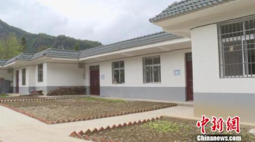  图为大营村新建的聚居点。　钟欣 摄