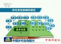 <b>【中国经济的历史跨越】中国乡村走向振兴</b>