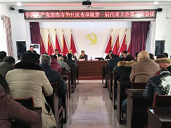 <b>陕西陕西华州区杏林镇隆重召开第一届代表大会第三次会议</b>