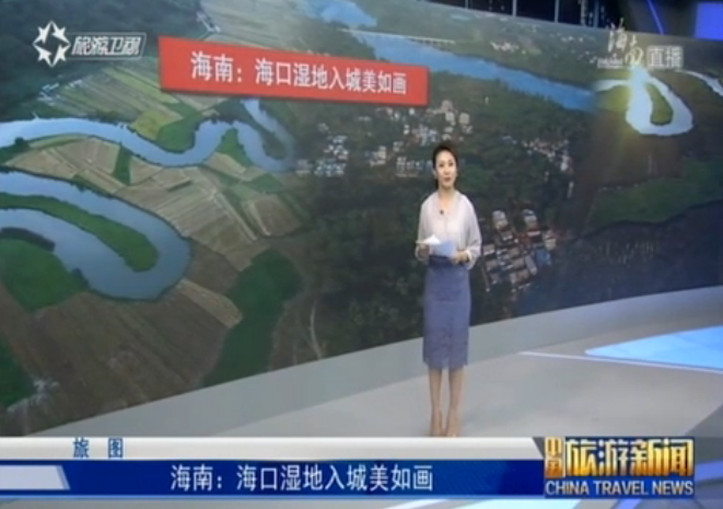 <b>海南：海口湿地入城美如画</b>