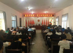 <b>陕西：华州区莲花寺镇召开第一书记半年述职大会</b>