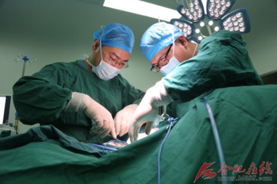 医生正在手术