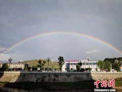 <b>“中国乞巧文化之乡”肃西和现彩虹似搭“鹊桥”</b>