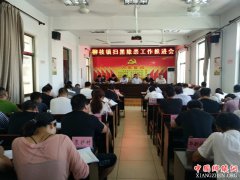 陕西：渭南市华州区柳枝镇召开扫黑除恶专项斗争推进会