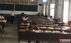 安徽谯城区龙扬镇：村级军服专干招聘考试开考