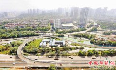 人和立交改造一期工程建成 新匝道即将投用