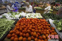 农业农村部：28种蔬菜均价较上周五下降1.12%
