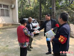 陕西杏林镇：扫黑除恶平安创建宣传我们在行动