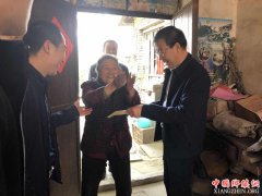 陕西华州区杏林镇：重阳节里情意浓  走访慰问暖人心