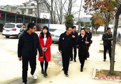 新疆建设兵团考察组赴大庙镇调研党建引领脱贫攻坚工作