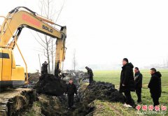 郯城：村主任垫钱为众乡亲兴修“大水利”